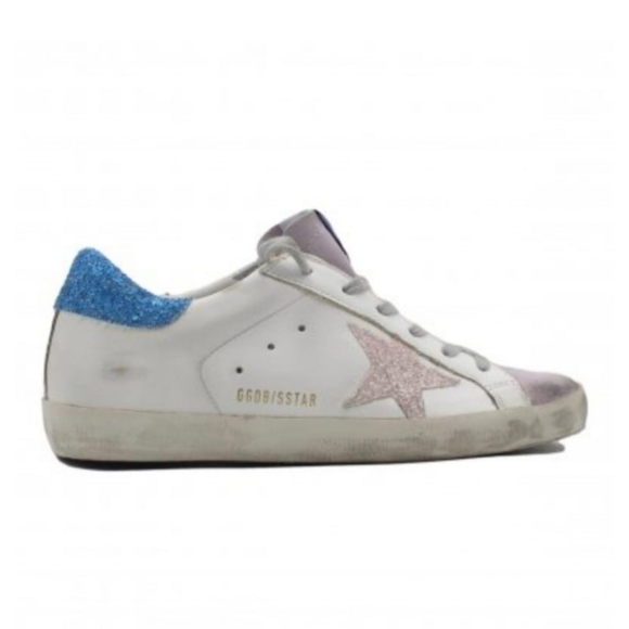 GOLDEN GOOSE Superstar Leather Trainers In White - Picture 1 of 16